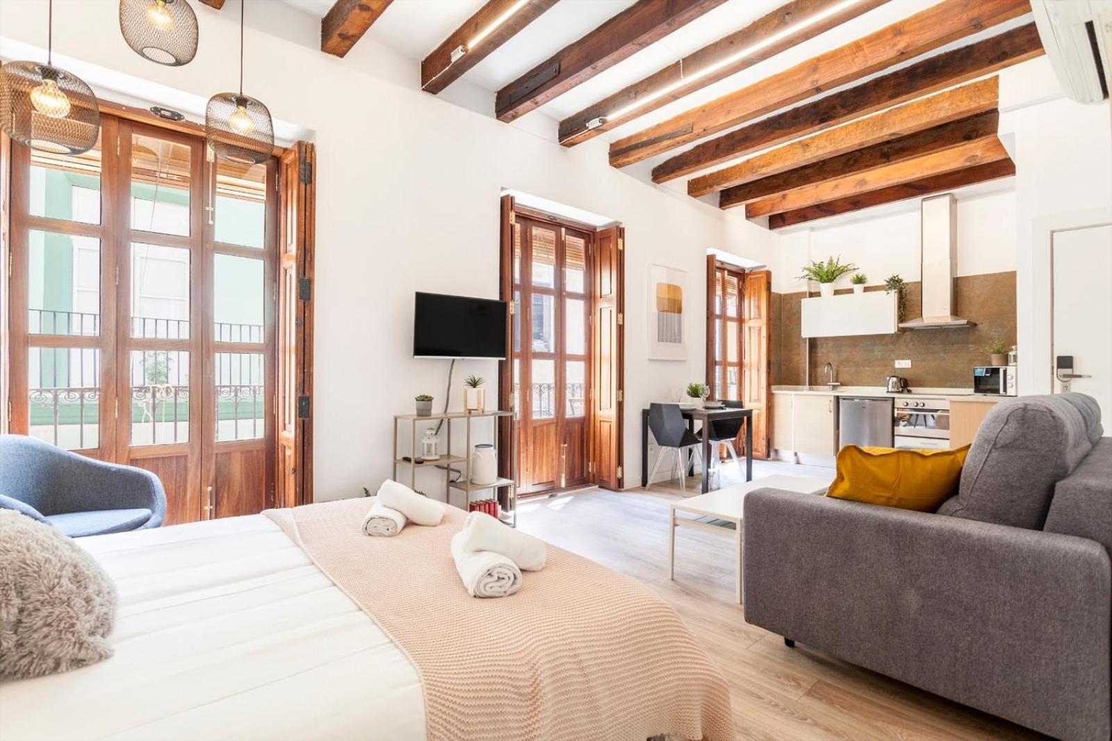 Modern Flat By Mercado Central In Ciutat Vella Valensiya Dış mekan fotoğraf